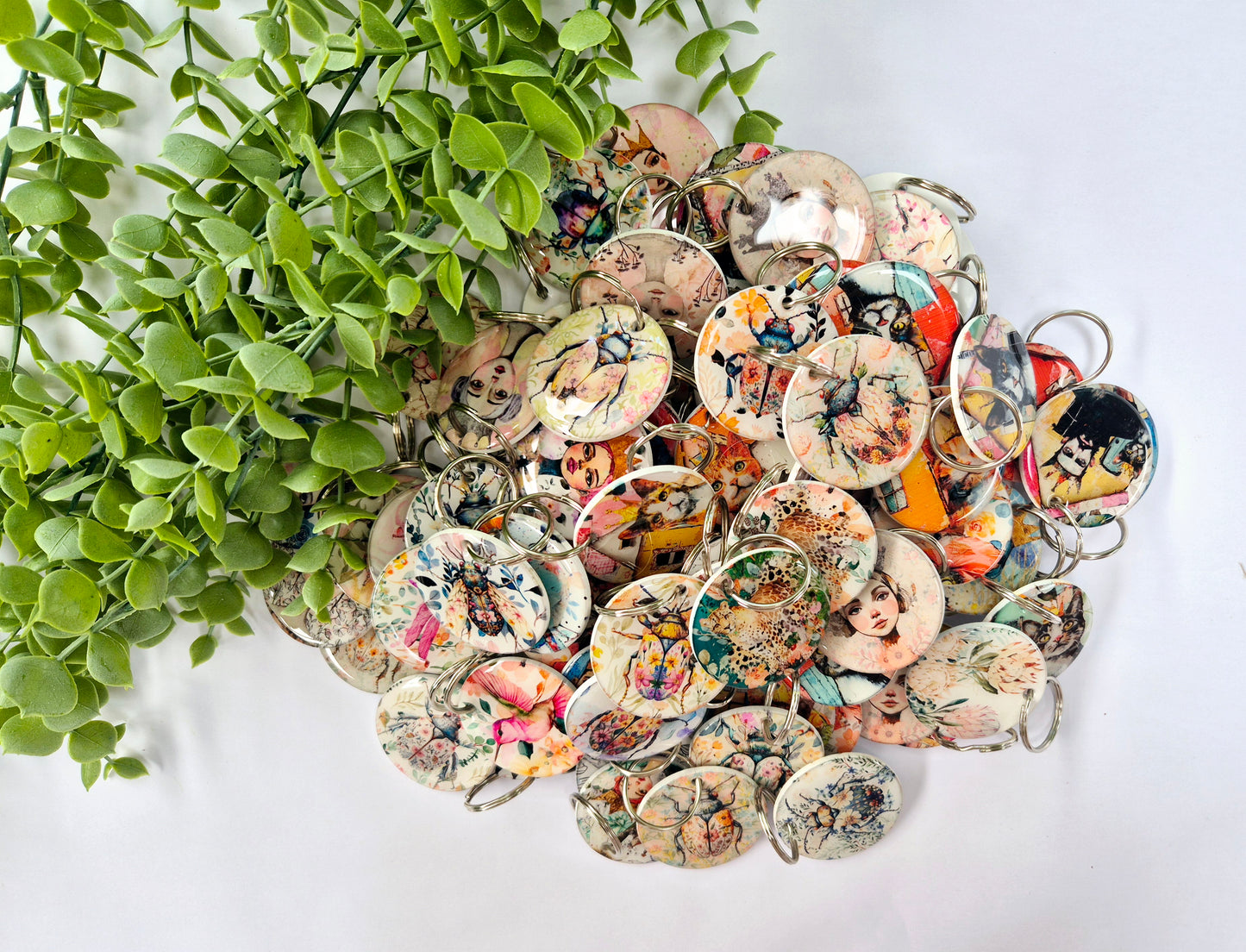 Round Keyring