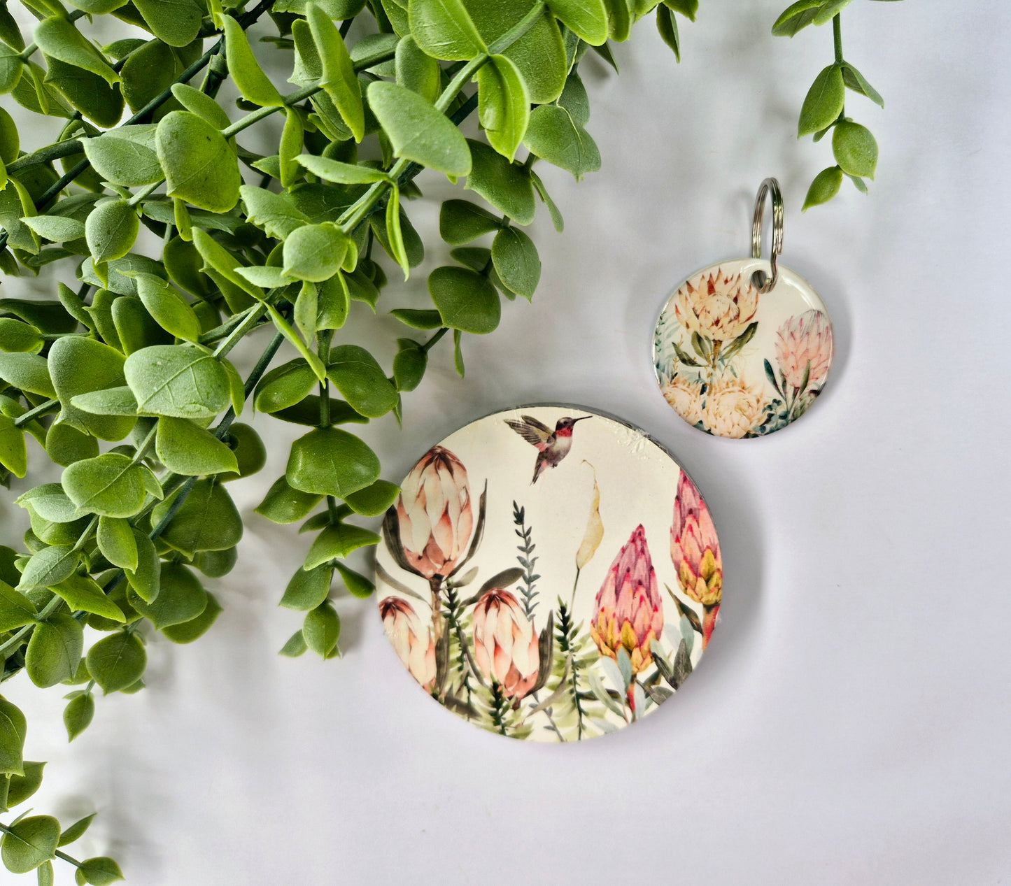 Round Keyring