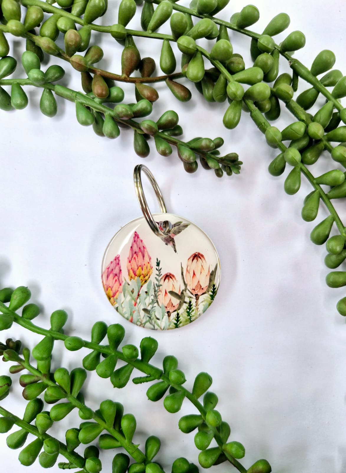 Round Keyring