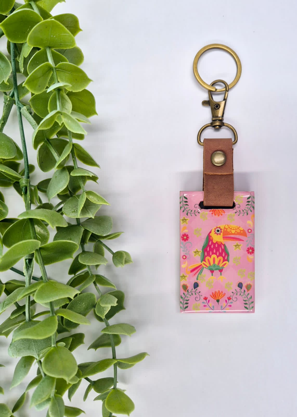 Meranti Wood Keychain