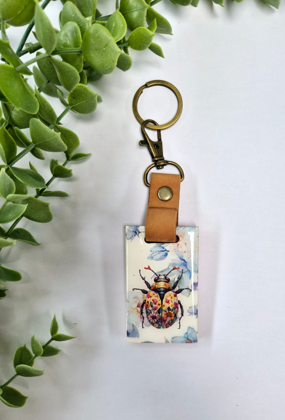 Meranti Wood Keychain