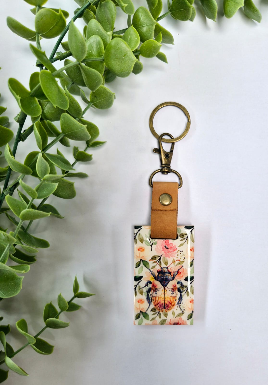 Meranti Wood Keychain