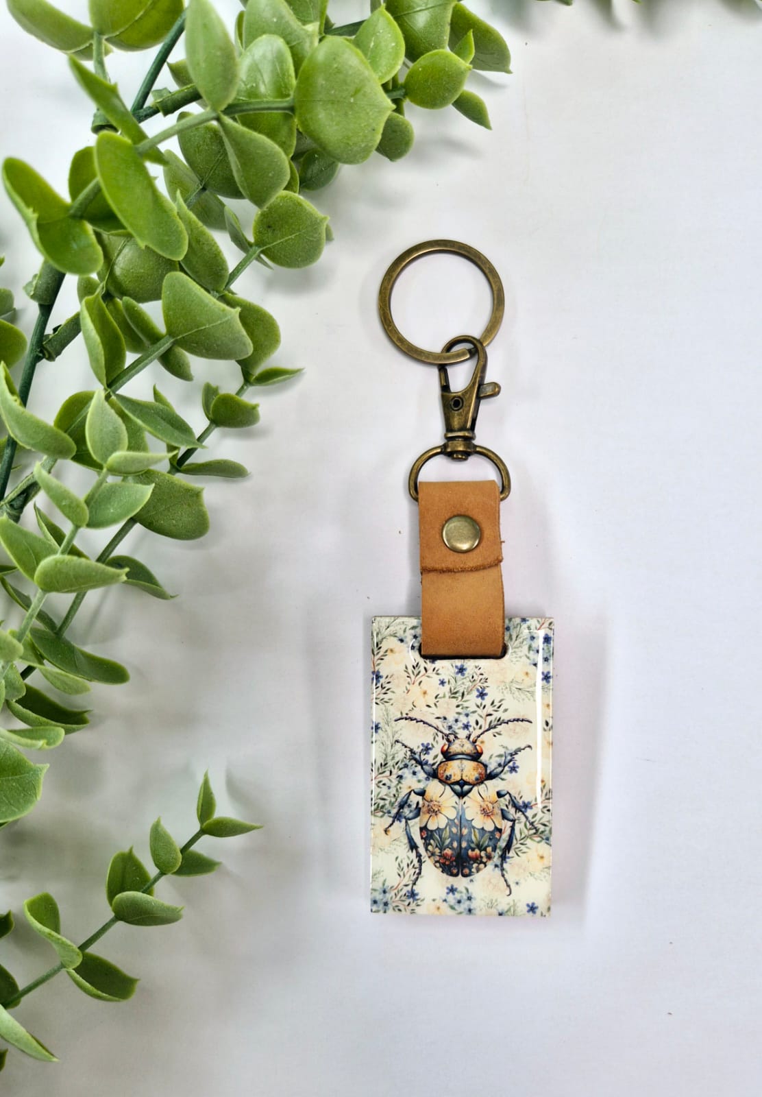 Meranti Wood Keychain