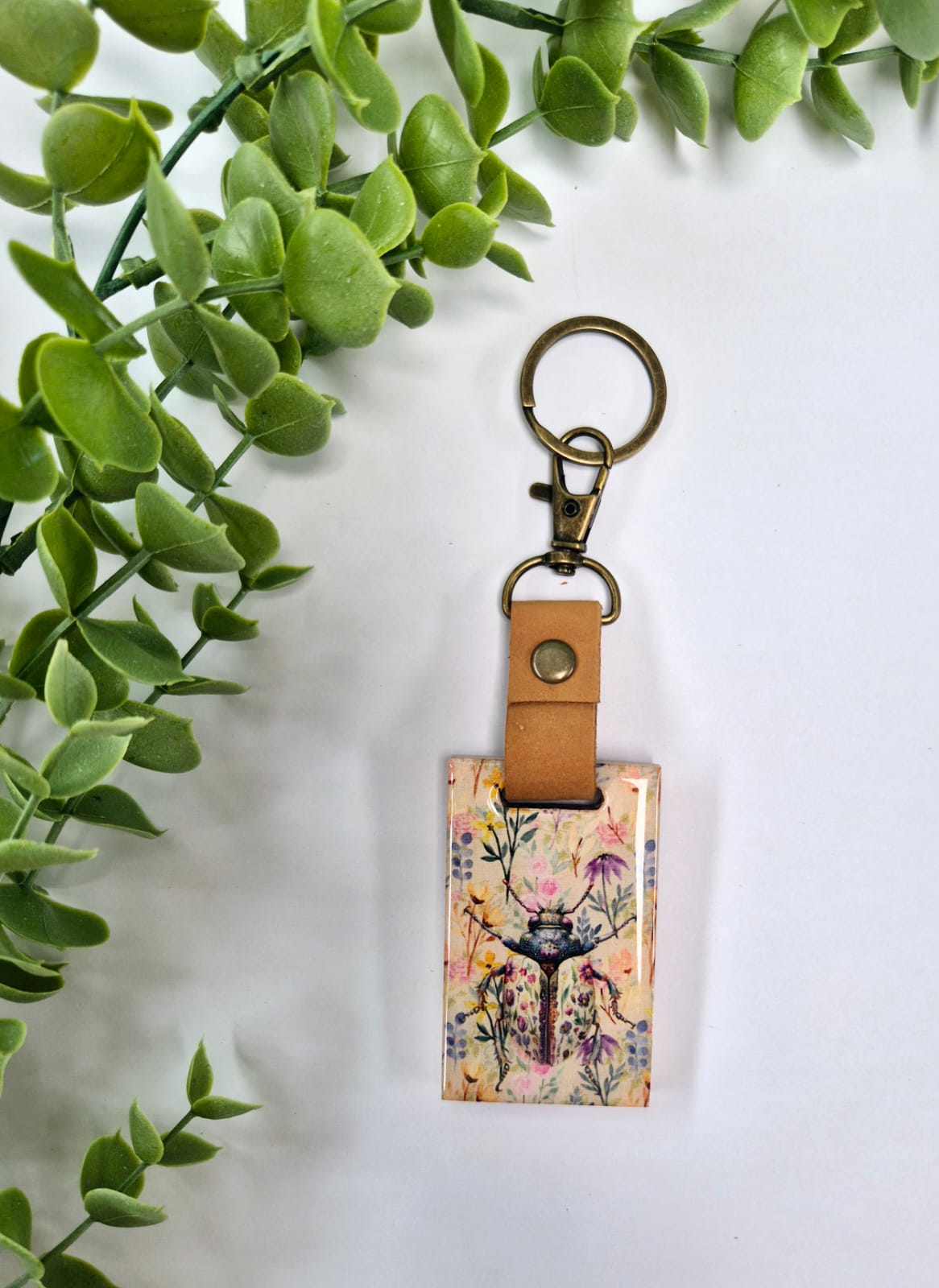 Meranti Wood Keychain